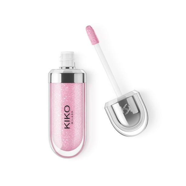 Brillo de Labios KIKO Milano 3D Hydra 05 Suavizante con Aceite de Semillas de Lino