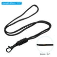 thumbnail image 2 of Uxcell Neck Lanyard Badge Lanyards Long Strap ID Card Holder Keychains Black, 2 of 7
