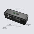 thumbnail image 3 of Mini UPS Uninterruptible Power Supply 8800mAh Battery Portable Output for Router, Modem, Camera, Fingerprint Recorder with Multiple Outputs, 3 of 7