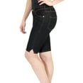 thumbnail image 2 of Hybrid & Company Women's 11.5 inch Inseam Stretchy Denim Bermuda City Short, 2 of 3