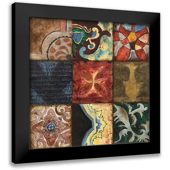 Doyle, Justine 12x12 Black Modern Framed Museum Art Print Titled - Patura