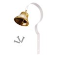 thumbnail image 5 of Metal for Dog with Screws Door/Wall Mounted Loud Puppy Bell Dogs Training Housebreaking Go Outside Anti Lost Housetraining White, 5 of 10