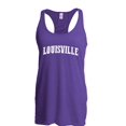 thumbnail image 1 of Normal is Boring - Women's Racerback Tank Top, up to Women Size 2XL - Louisville, 1 of 2