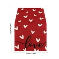 thumbnail image 3 of Boovnll Valentines Day Table Runner, 13x47" Valentine's Day Printing Table Runner, Valentines Table Runner for Holiday Kitchen Dining Table, Party Decor, Valentines Day Decorations, 3 of 6