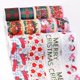thumbnail image 2 of Cintas de satén de grogrén con estampado navideño para lazos, suministros de embalaje para decoración artesanal, 5 yardas 72256, 2 of 4
