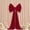 Burgundy, variant on Efavormart 7ft Giant Gold Velvet Bow Tie Décor for Weddings, Galas & Events - Oversized Decorative Backdrop Bow with Long Draping Tails
