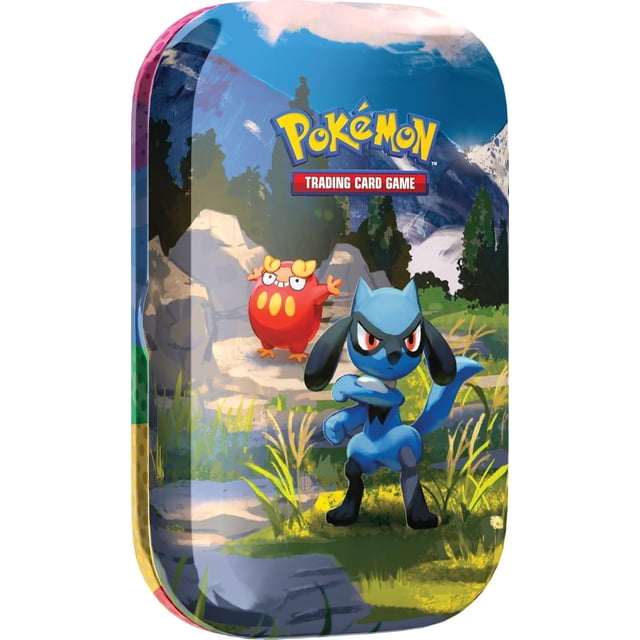 Juego de cartas coleccionables Mini Tin Pokémon Mega Evolution Heroes