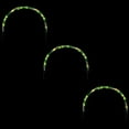 thumbnail image 3 of Northlight Lighted Candy Cane Outdoor Christmas Arch Pathway Markers - 11" - Green - Set of 3, 3 of 8