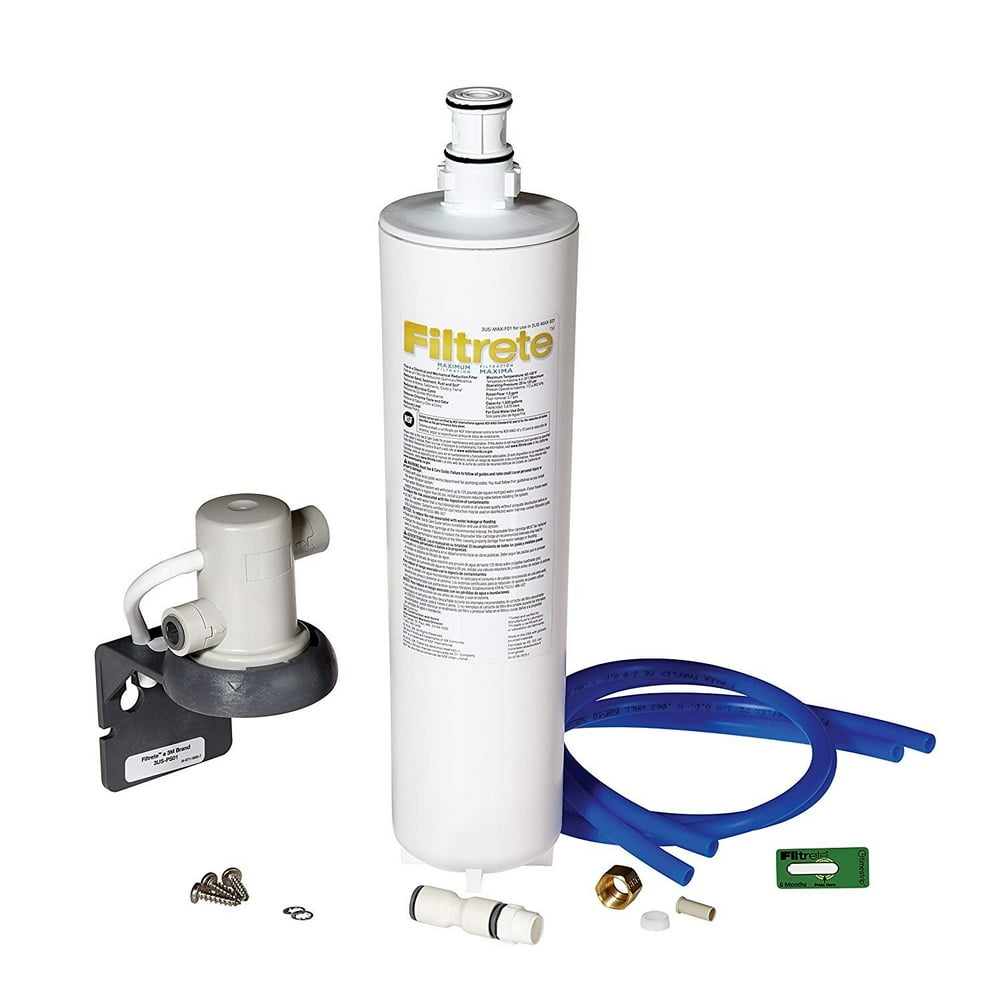 Filtrete Maximum Under Sink Water Filtration System, Easy to Install