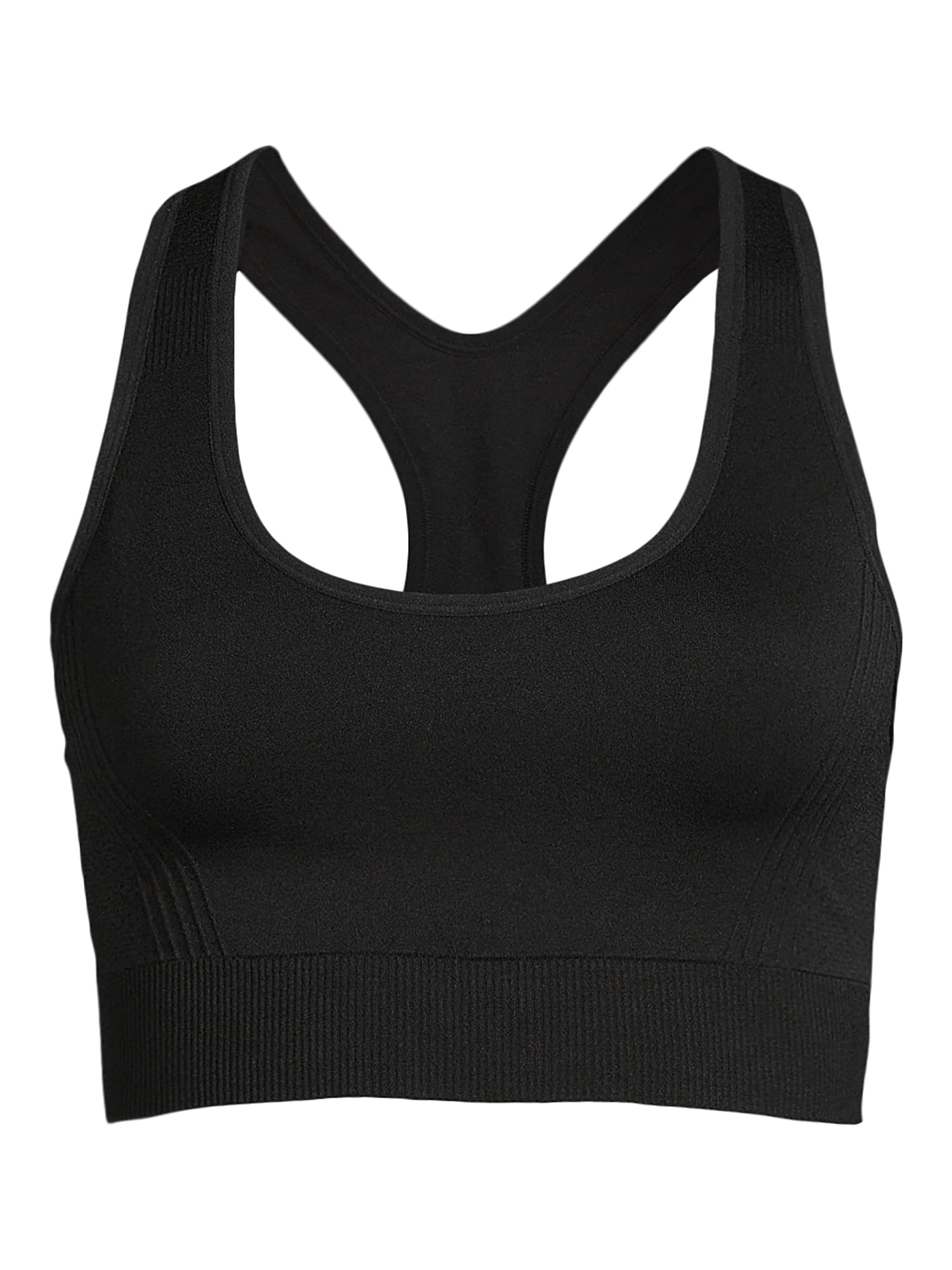 Avia Women's Medium Support Seamless Racerback Sports Bra, Sizes S-3XL