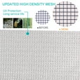 thumbnail image 4 of High Density Dustproof and Pollen Proof Net Screen Mesh Used to Replace Screen Windows and Doors(Grey high-density mesh, 116"X61"(295X155CM)), 4 of 7
