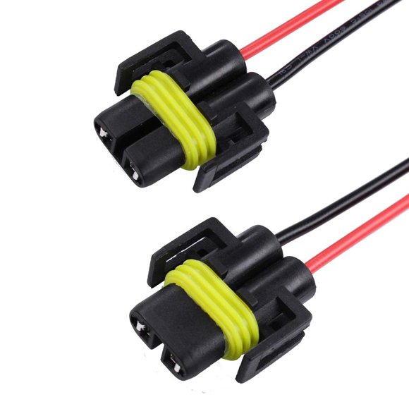HUIQIAODS H11 H8 881 880 Adaptateur Femelle pour Phare Connecteur de Faisceau de Câblage pour Phare Brouillard 2 Pcs