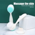 thumbnail image 4 of Fugacal Cepillo de masaje facial, masaje de limpieza profunda, cepillo facial de doble cara para la piel, vestido para regalo de vacaciones, maquillaje de viaje Fugacal No se aplica, 4 of 6