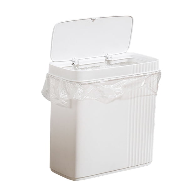 Bote De Basura, Bote De Basura Multiusos Para PP Con Tapa Superior A Presión Para Sala De Estar