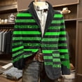 thumbnail image 1 of Ceisia Men's Corduroy Button-Up Party Coat with Pockets Stylish Casual Ceremonial Outerwear Gift, 1 of 8