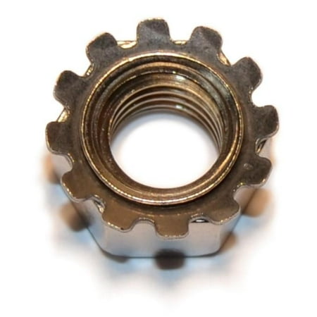 

3/8 -16 18-8 Stainless Steel Coarse Thread Keps Lock Nuts (8 pcs.)