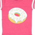 thumbnail image 4 of Inktastic White Donut with Sprinkles Boys or Girls Baby Bodysuit, 4 of 5
