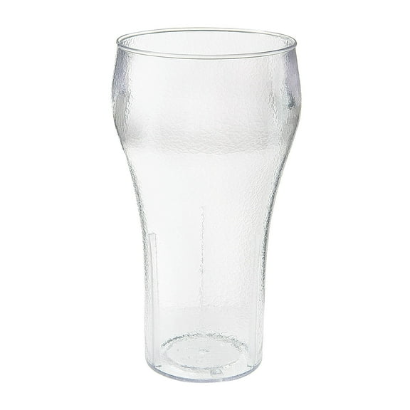 G.E.T. Bell Shaped Soda Float Tumbler, 16 Ounce, Clear (Set of 12)