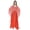 Orange, variant on Moomaya Long Beach Sheer Kaftan Dress For Women Printed Beachwear V-Neck Swimsuit Resort wear Kimono Cover Up