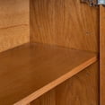 thumbnail image 2 of Noble House Sideboard Buffet Cabinet with Adjustable Shelves, Rustic Style for Entryway, Living Room, Kitchen, Walnut, 2 of 11