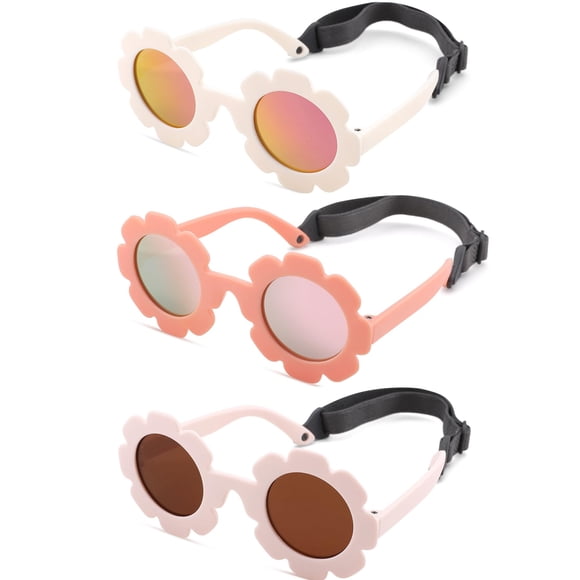 Gafas de Sol para Bebé GLARDEFE Polarizadas Irrompibles 0-12 Meses