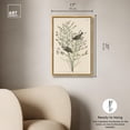thumbnail image 5 of Art Remedy Botanical Prints Canvas, 16" x 24", Gold Frame, Crowned Warbler 1833, 5 of 7