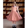 thumbnail image 5 of Arshiner Toddler Girls Summer Sundresses Crew Neck Tutu Gown Flower Girls Dresses for Party Wedding, 5 of 6
