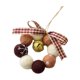 thumbnail image 2 of Christmas Decoration Mini Wreath DIY Wool Ball Wreath Girly Heart Decoration Wreath Christmas Decoration, 2 of 6