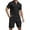 Black2, variant on Men's Pattern Dress Shirt Long Sleeve Casual Button Down Formal Shirts