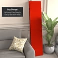 thumbnail image 3 of Oriental Furniture 6 ft. Tall Double Sided Antique Red Canvas Room Divider, 3 of 6