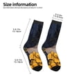 thumbnail image 2 of Fuzoiu Elegant Lady With Hat Print Kids Socks For Boys Girls,Grip Crew Socks with Non Slip,Lightweight Stretch Crew Socks,Toddlers Crew Boot Socks, 2 of 5