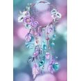 thumbnail image 1 of Kit de pintura de diamantes con diseño de campanillas de viento, diseño de flores, para adultos, pintura por números, decoración de pared del hogar (11,8 x 15,7 pulgadas), 1 of 5