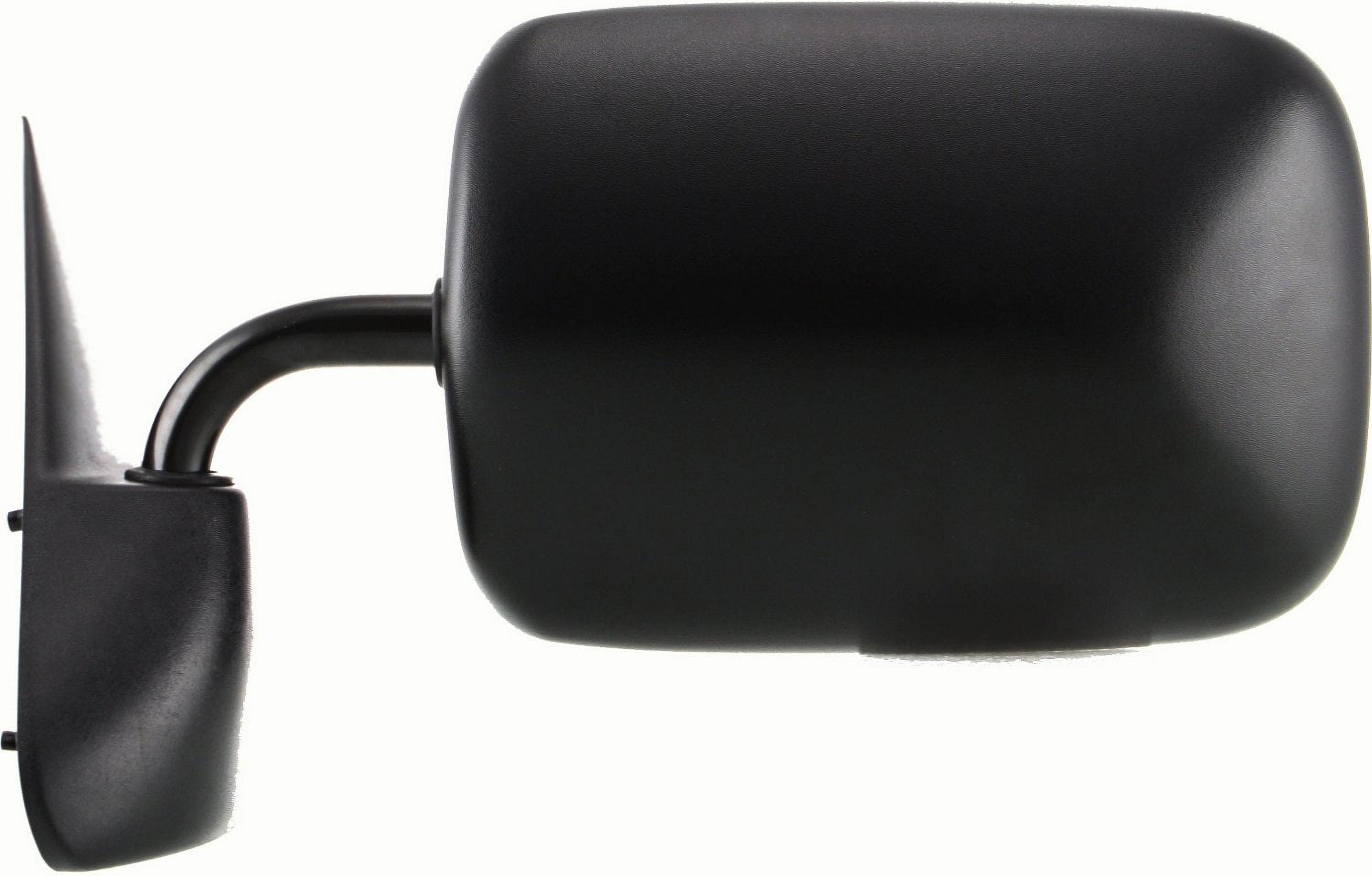 Mirror Compatible With 1994-1997 Dodge Ram 3500 2500 Left Driver Side Textured Black Kool-Vue