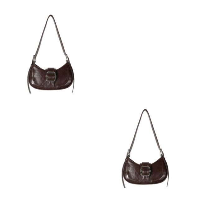 Baohd Wide Application Underarm Bag For Various Occasions Large Capacity Shoulder Bags coffee 1 2Set