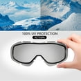 thumbnail image 4 of Gafas de Esquí OutdoorMaster OTG Protección UV 100% Blanco, 4 of 7