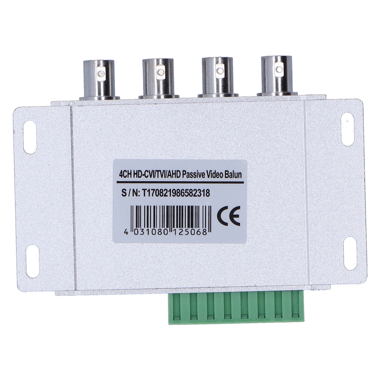 2x 1 Channel Passive Active Video Balun Transmitter BNC Utp F Cctv Camera 1001t P 871