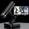 thumbnail image 3 of Riwcyla Digital Microscope 50,1000X Magnification Portable Soldering Microscope 1080P USB Microscope for Identification Observation, 3 of 6