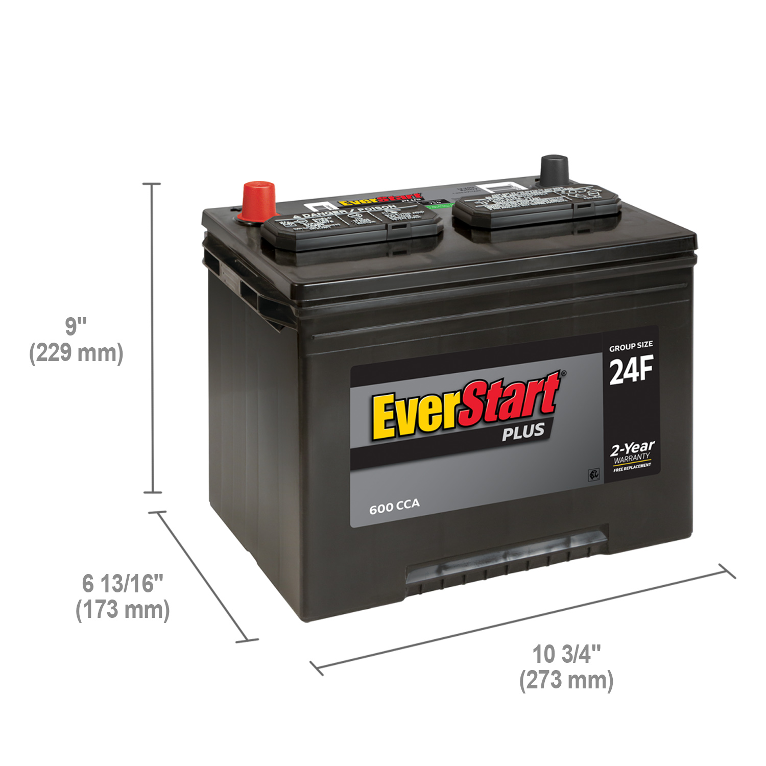 EverStart Value Lead Acid Automotive Battery Group Size 65 53 OFF