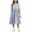 Light Blue, variant on Vmvidoty Girls Casual Dress Puff Sleeve A-Line Swing Flared Party Birthday Formal Dresses Beige 150