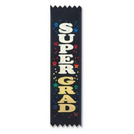 Beistle 1 1/2" x 6 1/4" Super Grad Value Pack Ribbon 6/Pack VP304