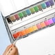 thumbnail image 5 of Caja de hierro vacía para guardar subpaquetes de pigmentos sólidos de acuarela (Caja de hierro para 48 colores de pigmento), 5 of 8