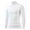 White, variant on Men's Winter Thermal Long Sleeve Shirt Comfort Fit Basic Pullover for Cold Weather Wear