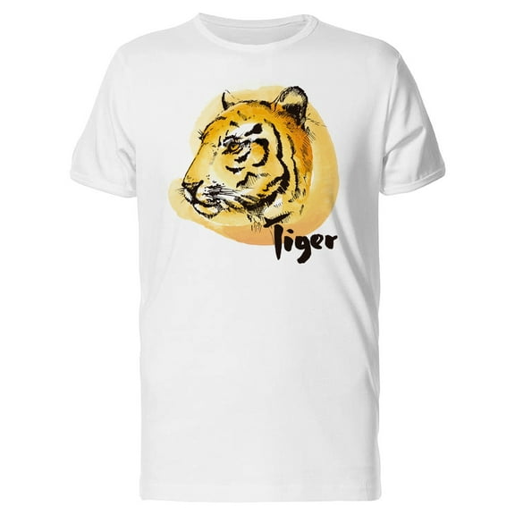 Watercolor Bengal Tiger Tee Men's -Image by Shutterstock
