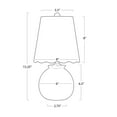 thumbnail image 2 of Regina Andrew 13-1619 Amoria 16" Tall Buffet Table Lamp - Off White, 2 of 4