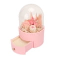 thumbnail image 3 of Caja de Anillo Caja de Joyería Caja de Anillo de Boda Caja de Joyería de Decoración en Forma de Pájaro de Flores Preservadas para Mujeres Niñas Pendientes Collar ANGGREK  Otros, 3 of 8