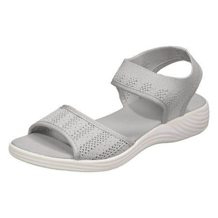 

Vuygyu Women Shoes Thick Sole Wedge Sandals Fashionable Breathable Beach Sandals Sandals for Women Dressy Sandals Women Size 6 Heel Sandals for Women Clear Womens Dress Sandals Size 13 Comfort Sandals