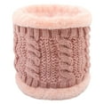 thumbnail image 2 of End of Year Clearance Winter Scarf for Women and Men,Winter Scarf With Warmth And Plush Same Gender Design Protection High Neck Thick Yarn Single Circle Solid Color And Neck Cover, 2 of 6