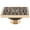 Antique Brass, variant on Riousery Antique Brass Floor Drain 4x4 Inch Square Shower Waste Strainer with Anti-Clogging Filter and Large Displacement for Bathroom Kitchen Garage (10x10 cm / 3.9x3.9 in)