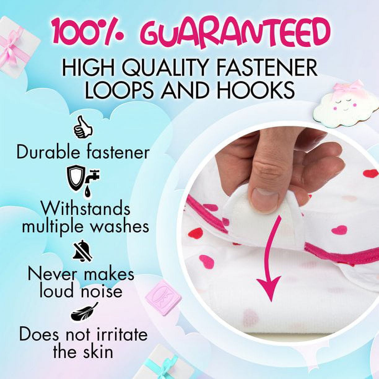 Baby Swaddles for Newborns - 3 Pack Baby Swaddles for 0-3 Months - Baby Swaddle Sleep Sack