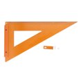 thumbnail image 2 of Triangle Carpenter Square Ruler, Multifunctional Perfect Insulating Properties 40x23cm Woodworking Triangle Ruler Accurate Measuring Scale  for Modeling, 2 of 7